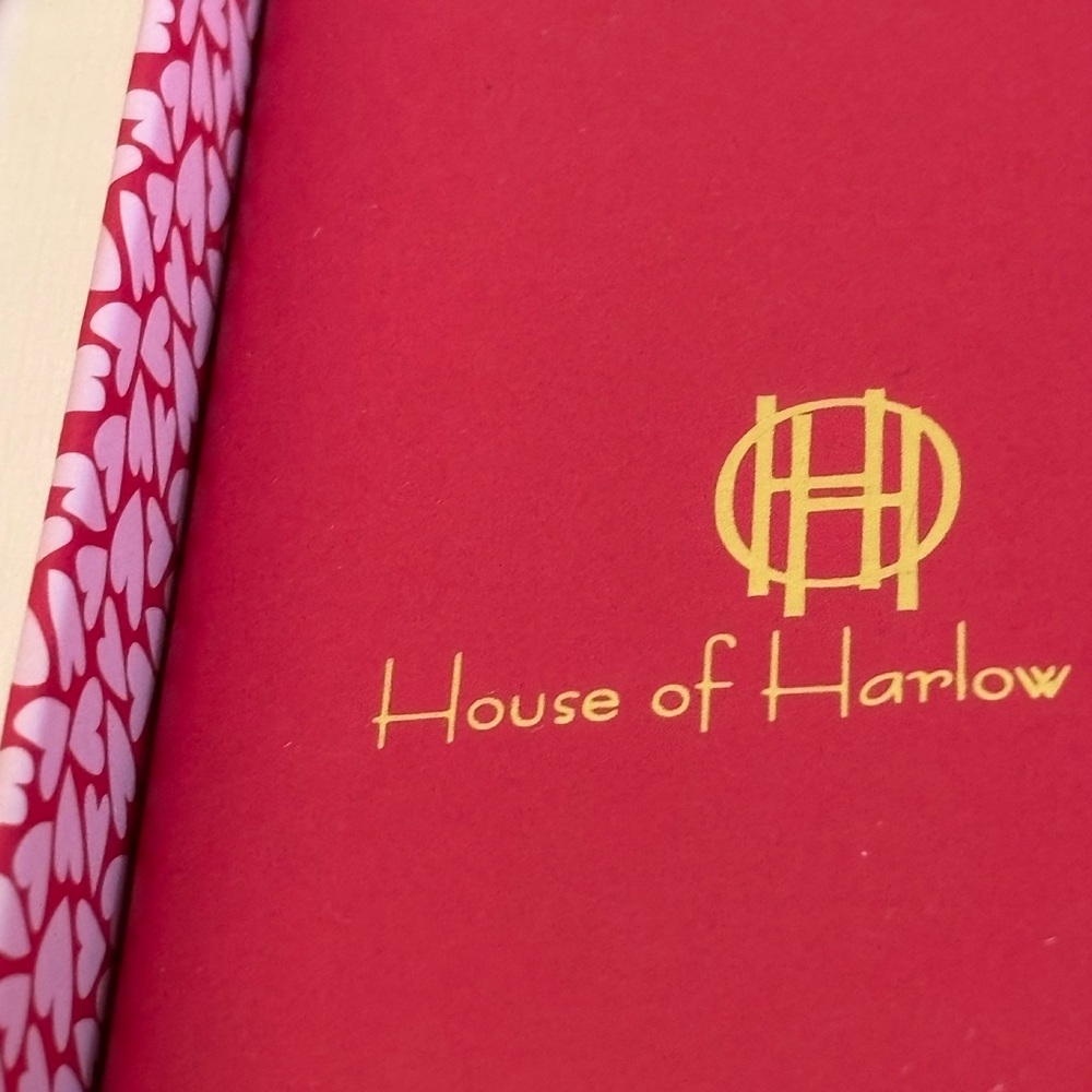 NIB House of Harlow 1960 Gold-Tone Chunky Chain Necklace with Red Heart Charm - Picture 5 of 5